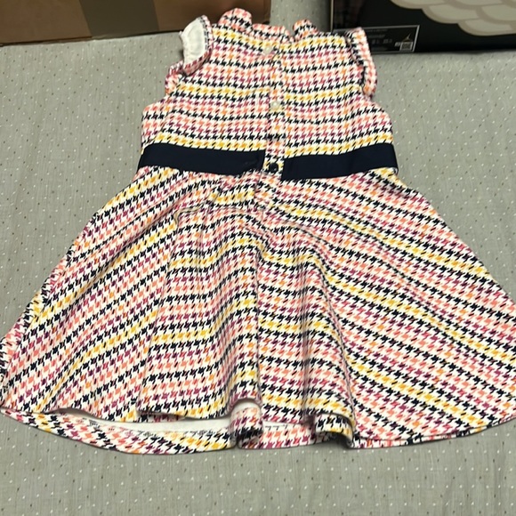 Like New Janie & Jack 12-18 print dress - Picture 4 of 4